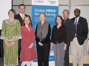 HRIS Strengthening Team at the Capacity Technical Development Workshop